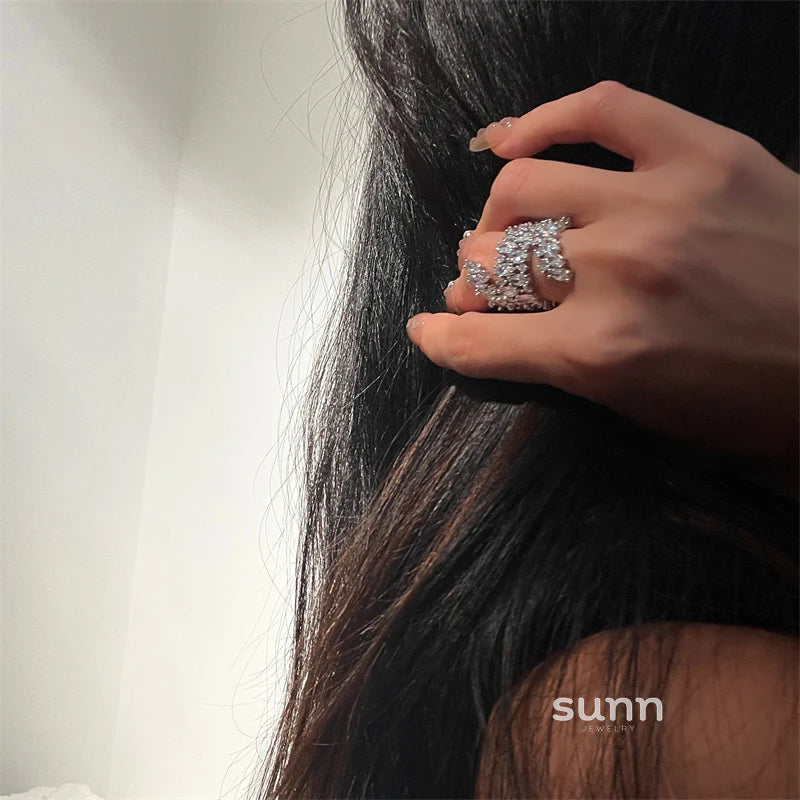 Brazil Marquise Pave Ring