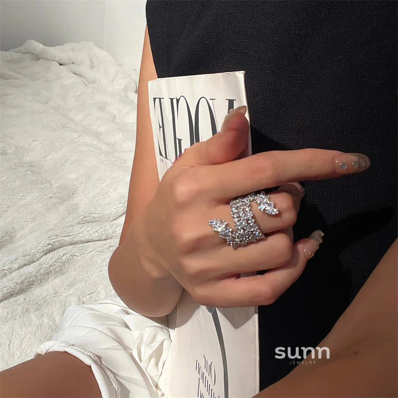 Brazil Marquise Pave Ring