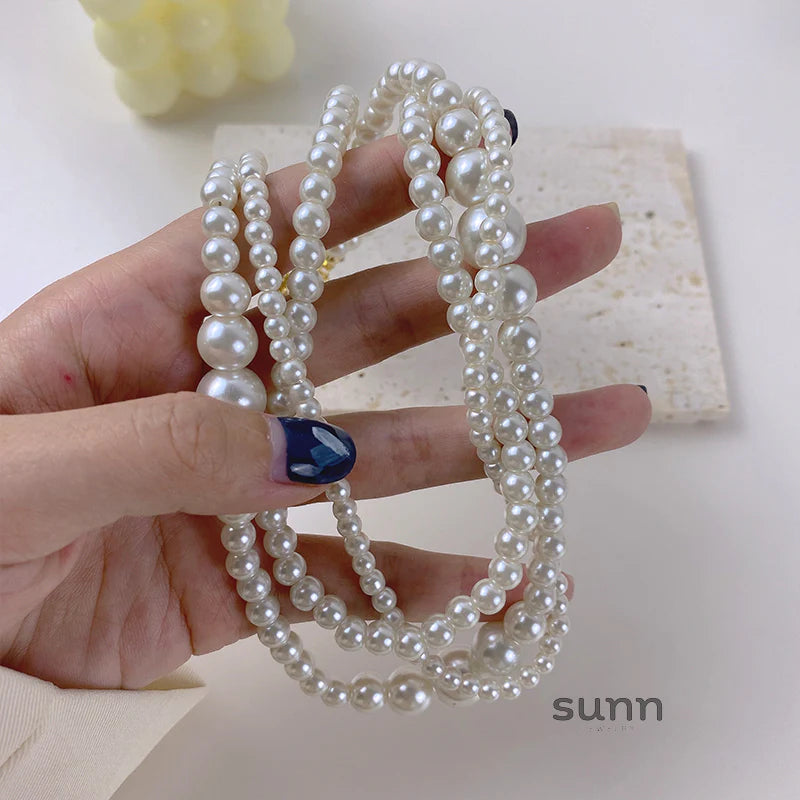 Brecklyn Layered Pearl Necklace
