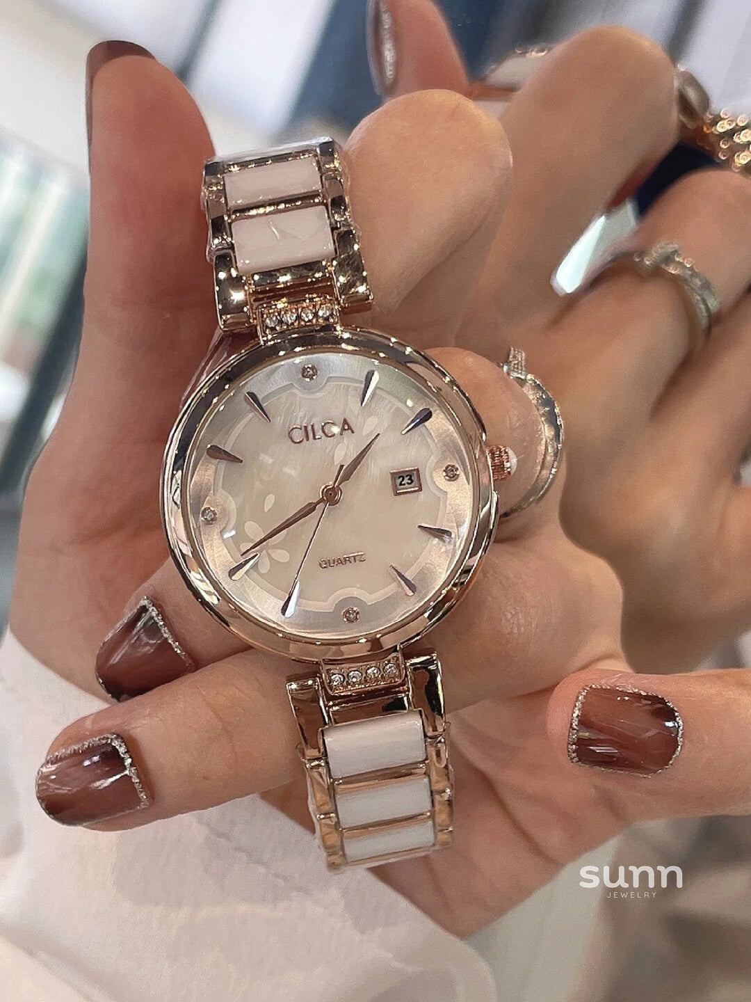Brenleigh Elegant Ceramic Watch