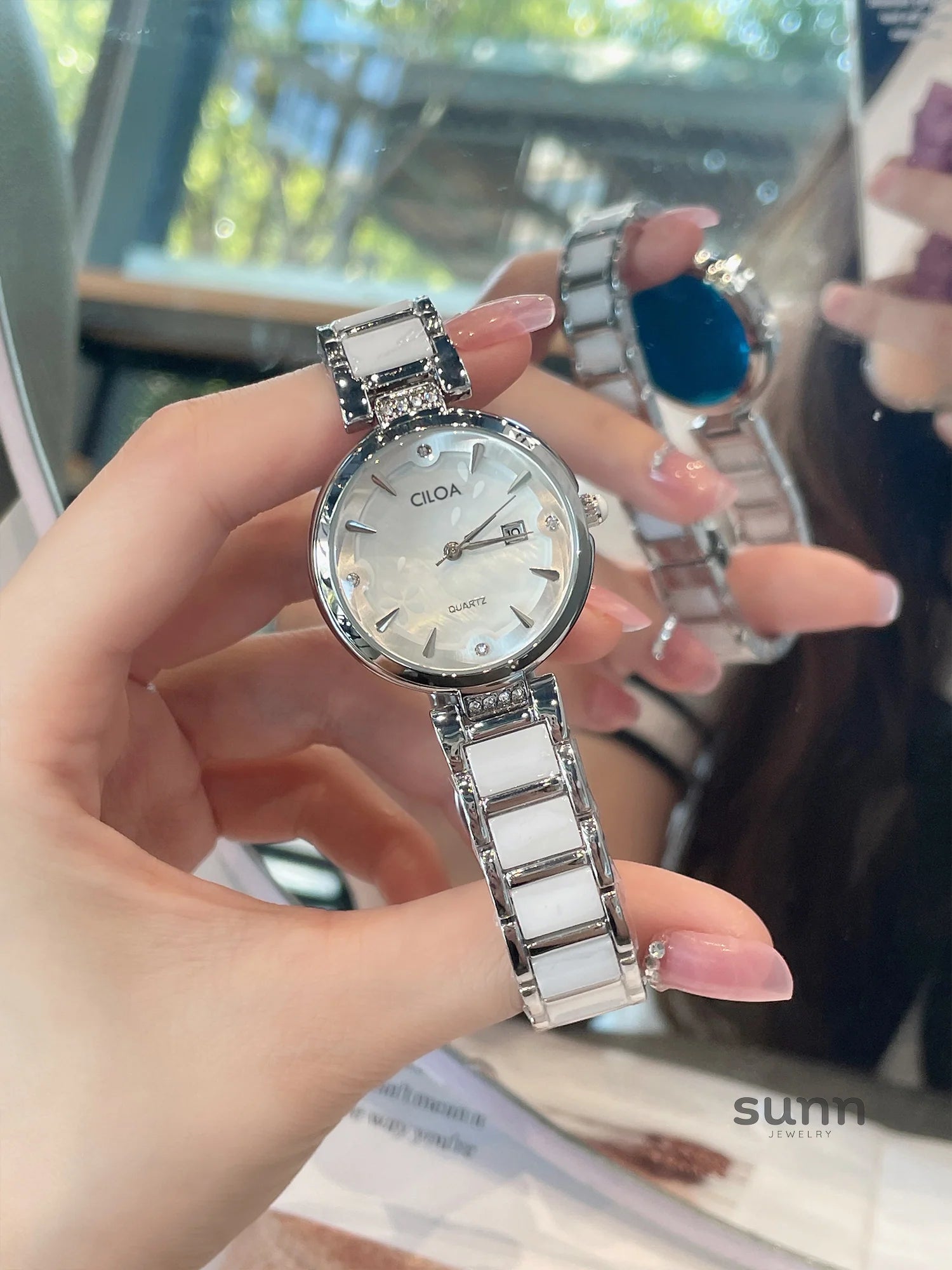 Brenleigh Elegant Ceramic Watch