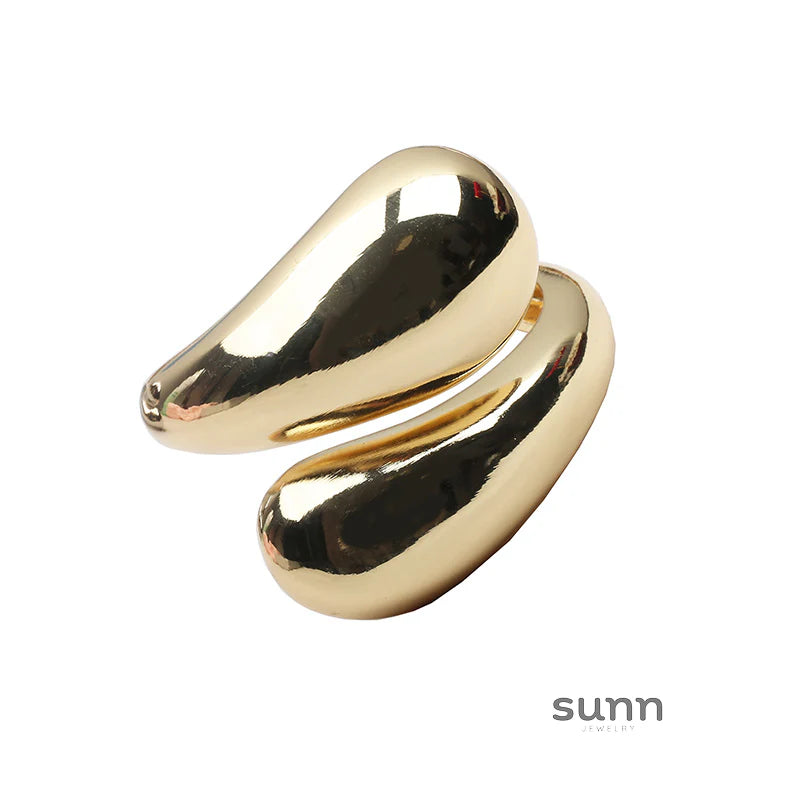 Brennley Sculptural Teardrop Cuff