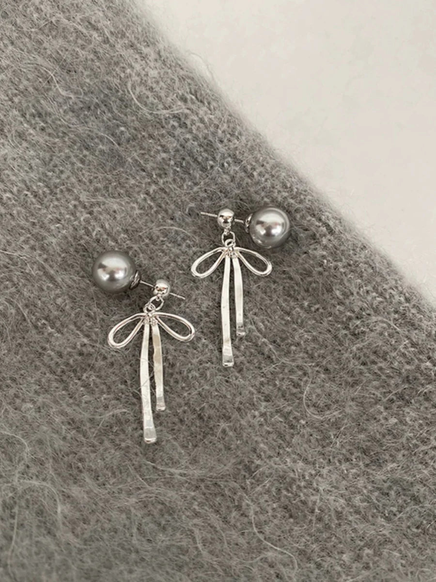 Brezlyn Convertible Pearl Earrings
