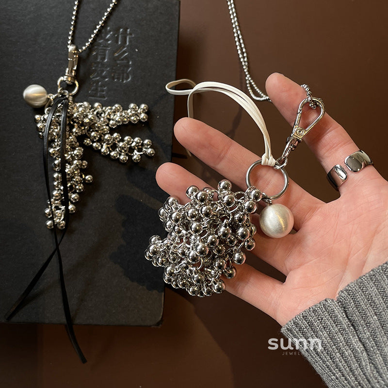 Brianny Leopard Heart Tassel Necklace [0LVUUIMN]