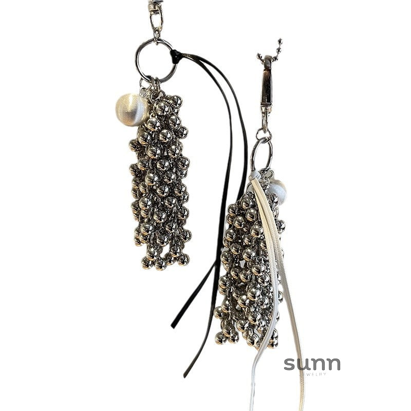 Brianny Leopard Heart Tassel Necklace [3755WZSN]