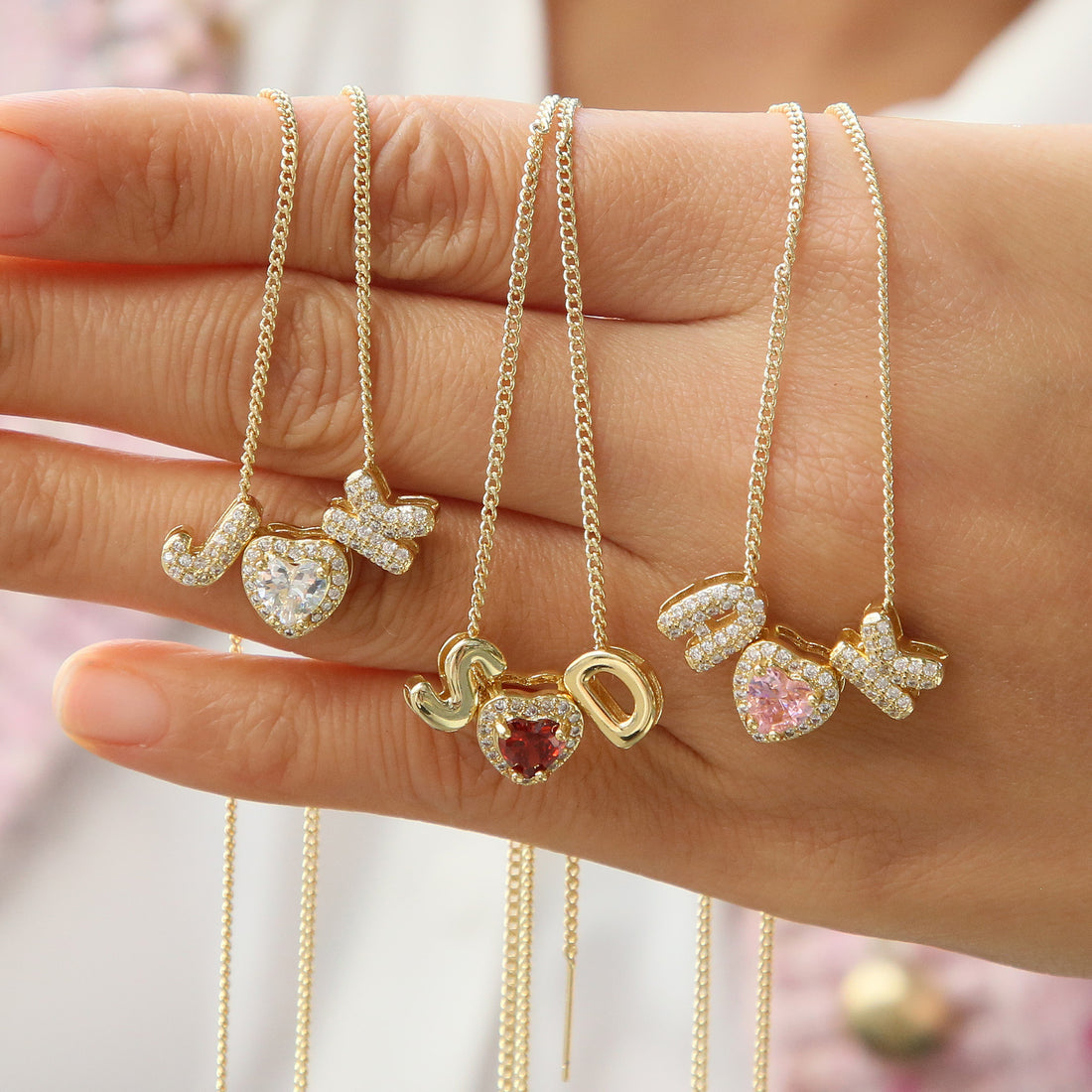 Briar Heart Initial Necklace [Z8IIANMW]