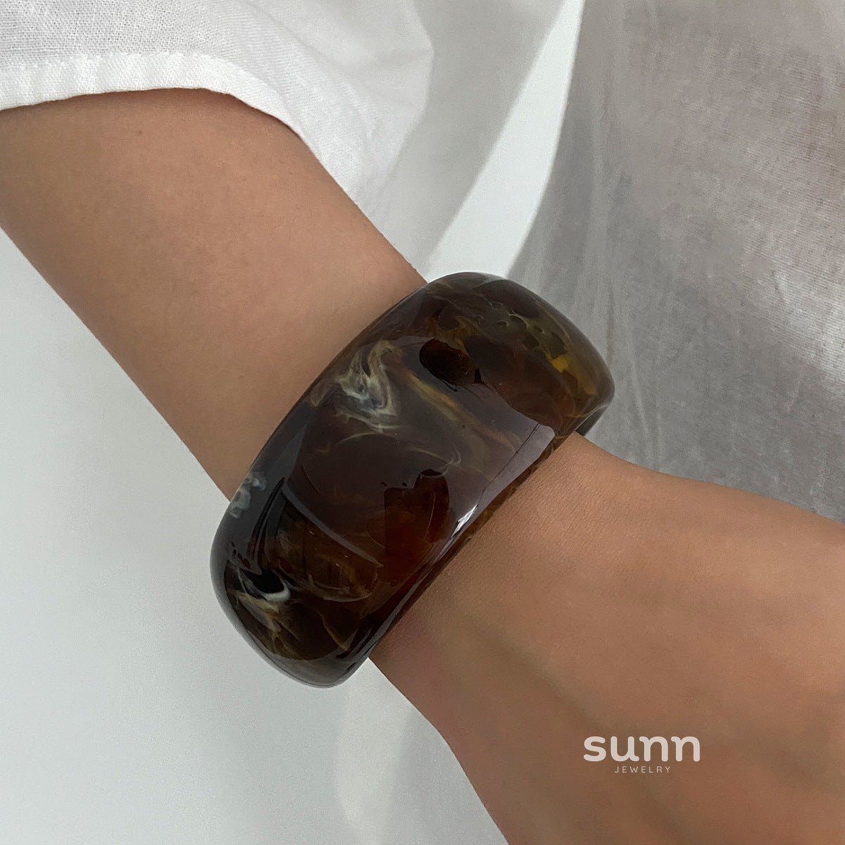 Bridget Marbled Cuff Bracelet [O8O7TZ8Z]
