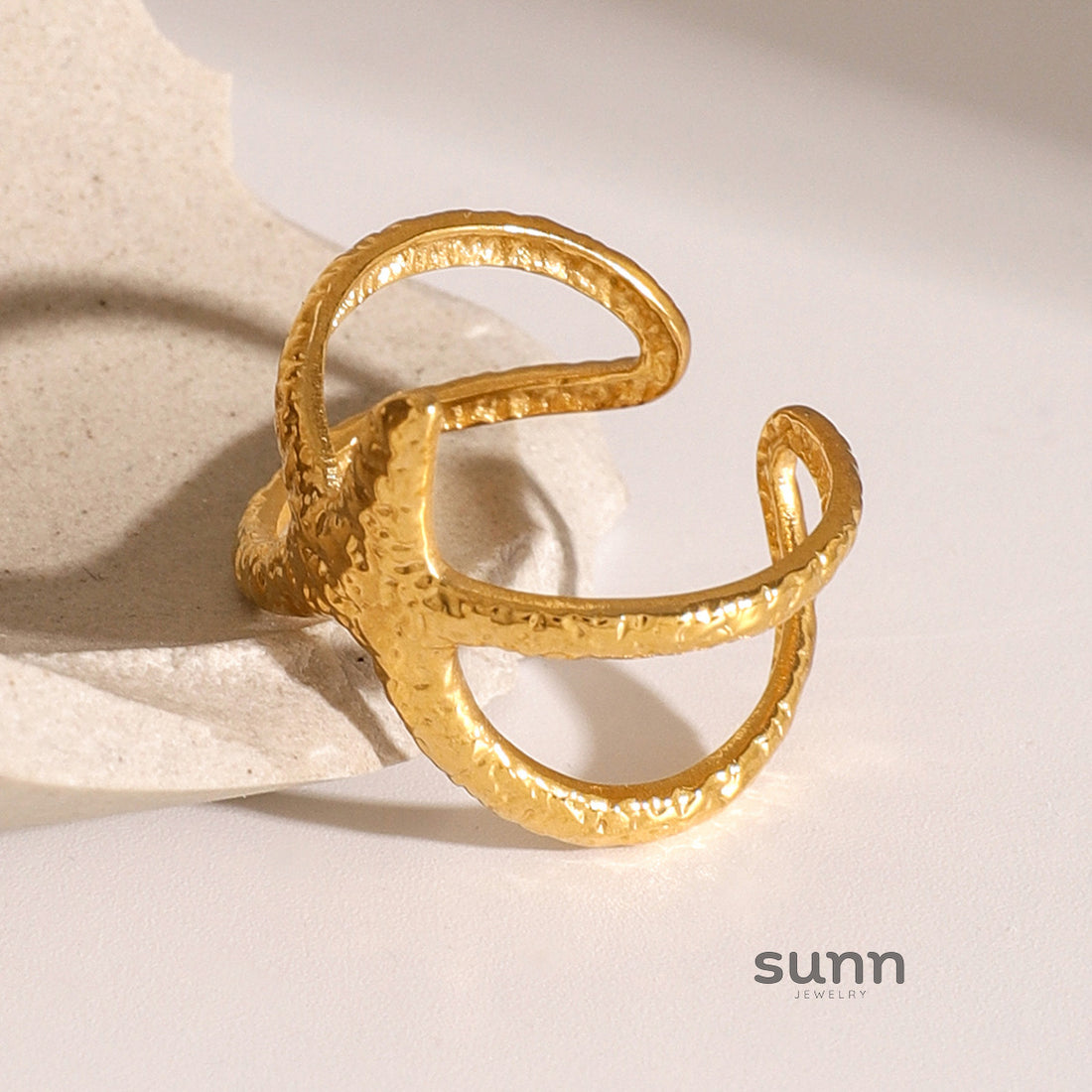 Bridget Starfish Open Ring [IUWINN66]