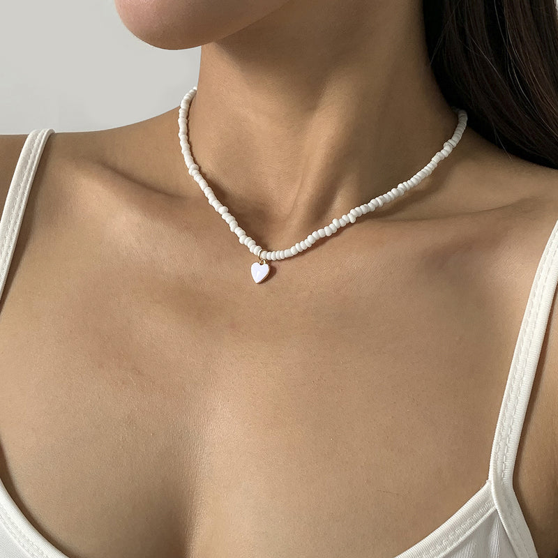 Brie Candy Heart Necklace