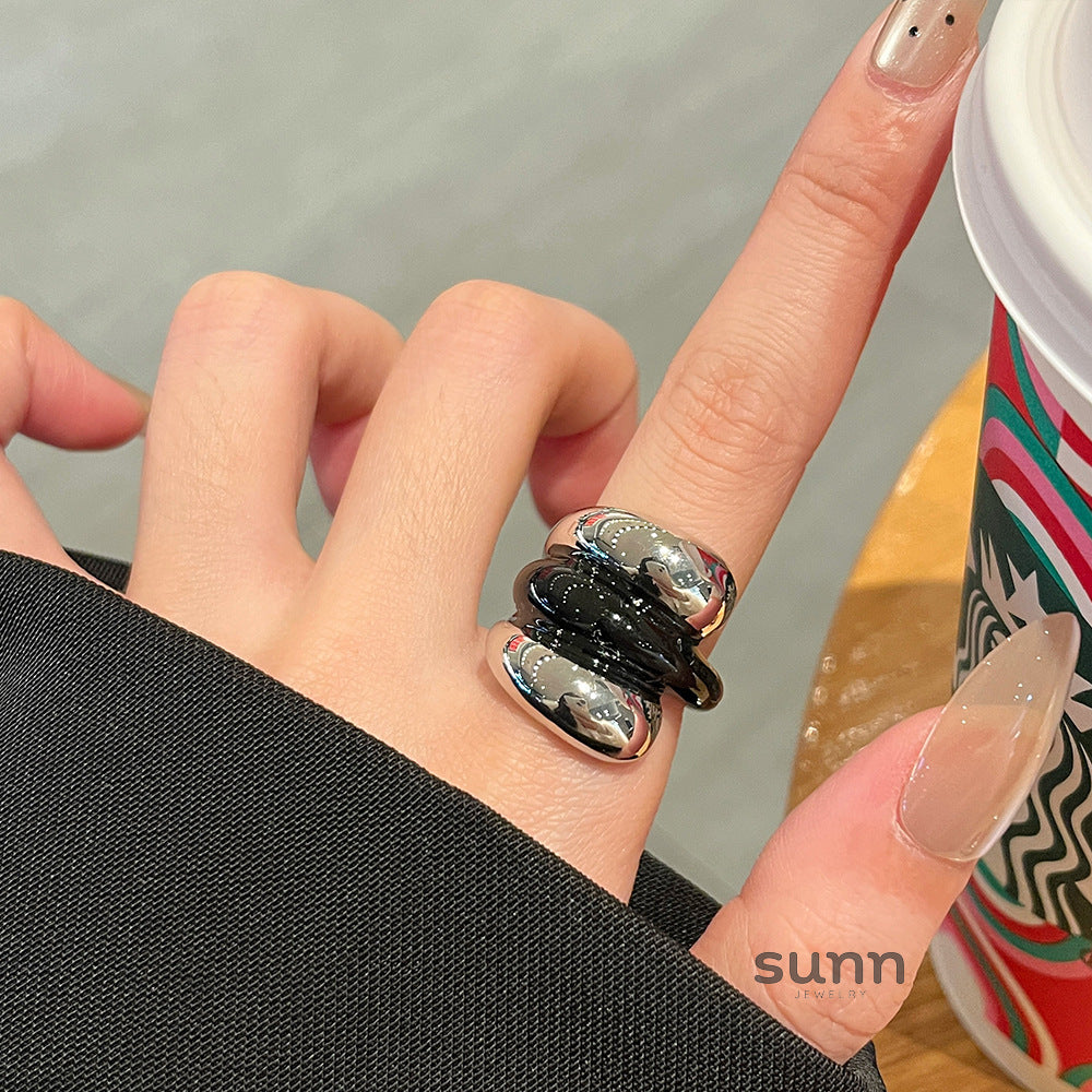Briel Contrasting Glaze Ring [BK5YX7ZD]