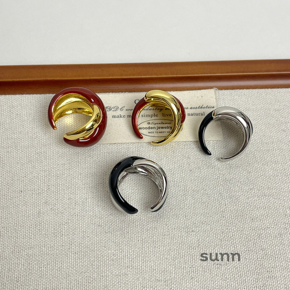 Briel Contrasting Glaze Ring [4E9SI57Z]