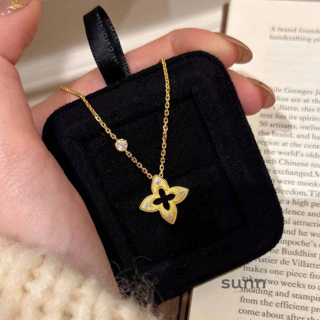 Briella Diamond Clover Set [96IIUT7O]