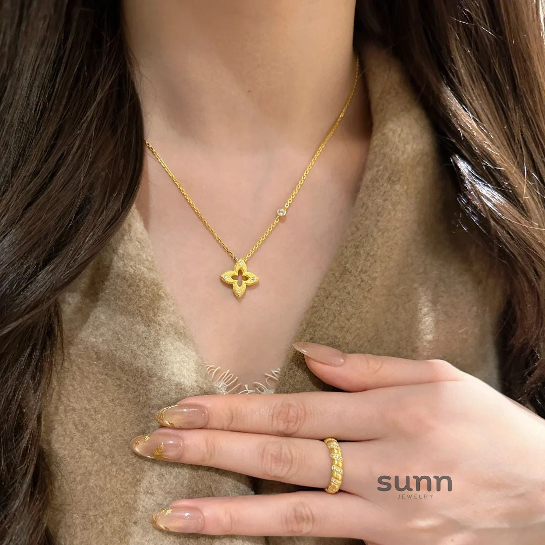 Briella Diamond Clover Set [1E2I9SL5]