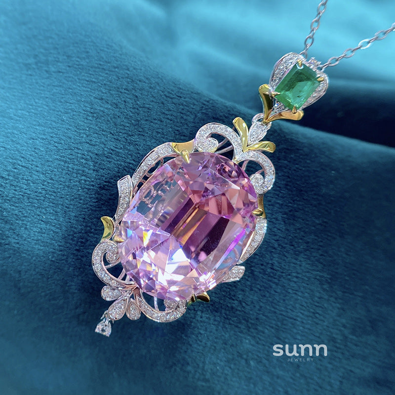 Brigitte Grand Morganite Pendant [ZH87K8XD]