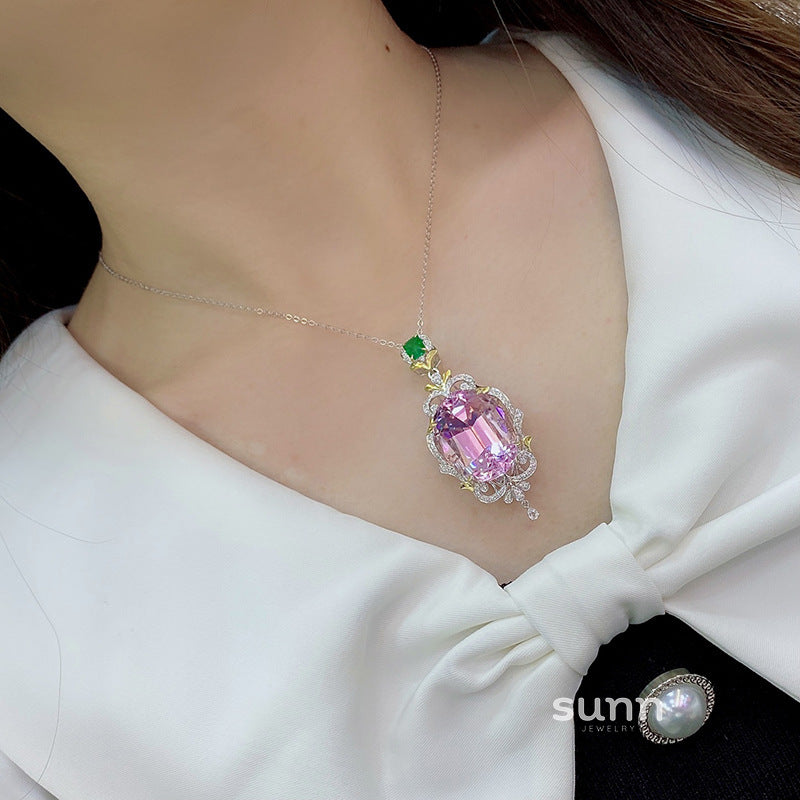 Brigitte Grand Morganite Pendant [838JHYXR]