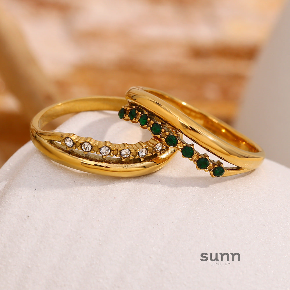 Brileigh Delicate Layered Ring [6NZ568NN]
