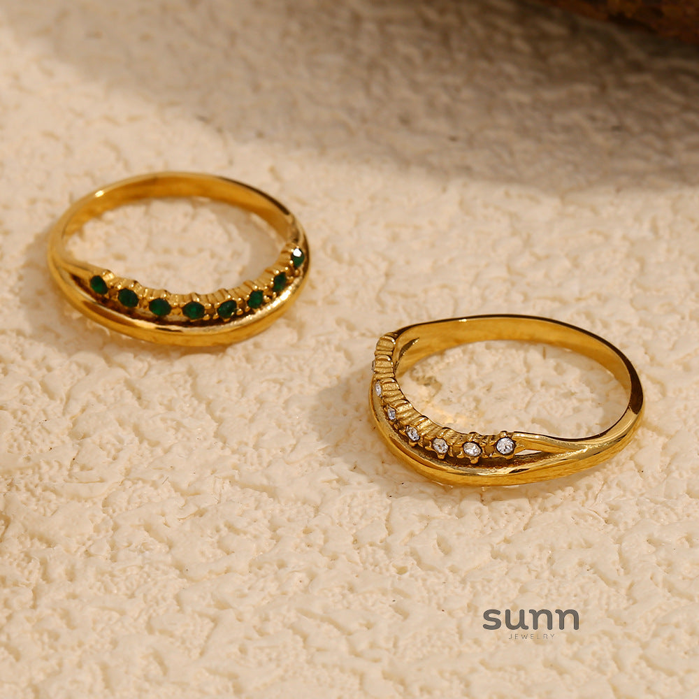 Brileigh Delicate Layered Ring [G4W59H9Y]