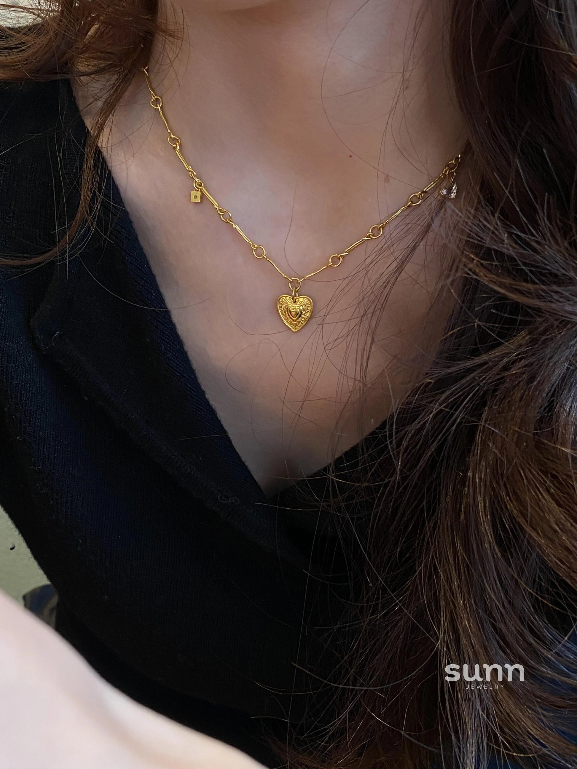 Brilynn Celestial Heart Necklace