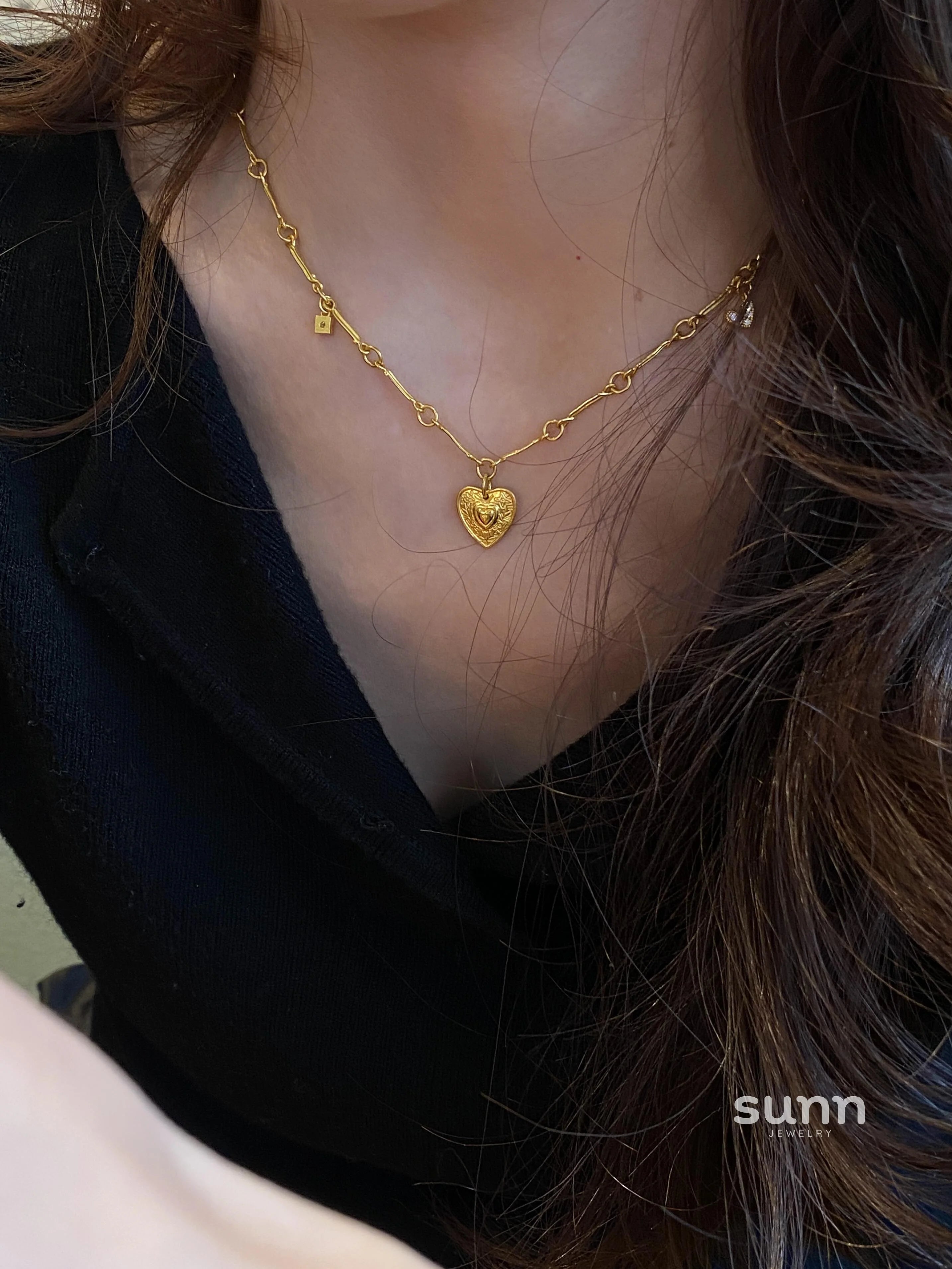 Brilynn Celestial Heart Necklace