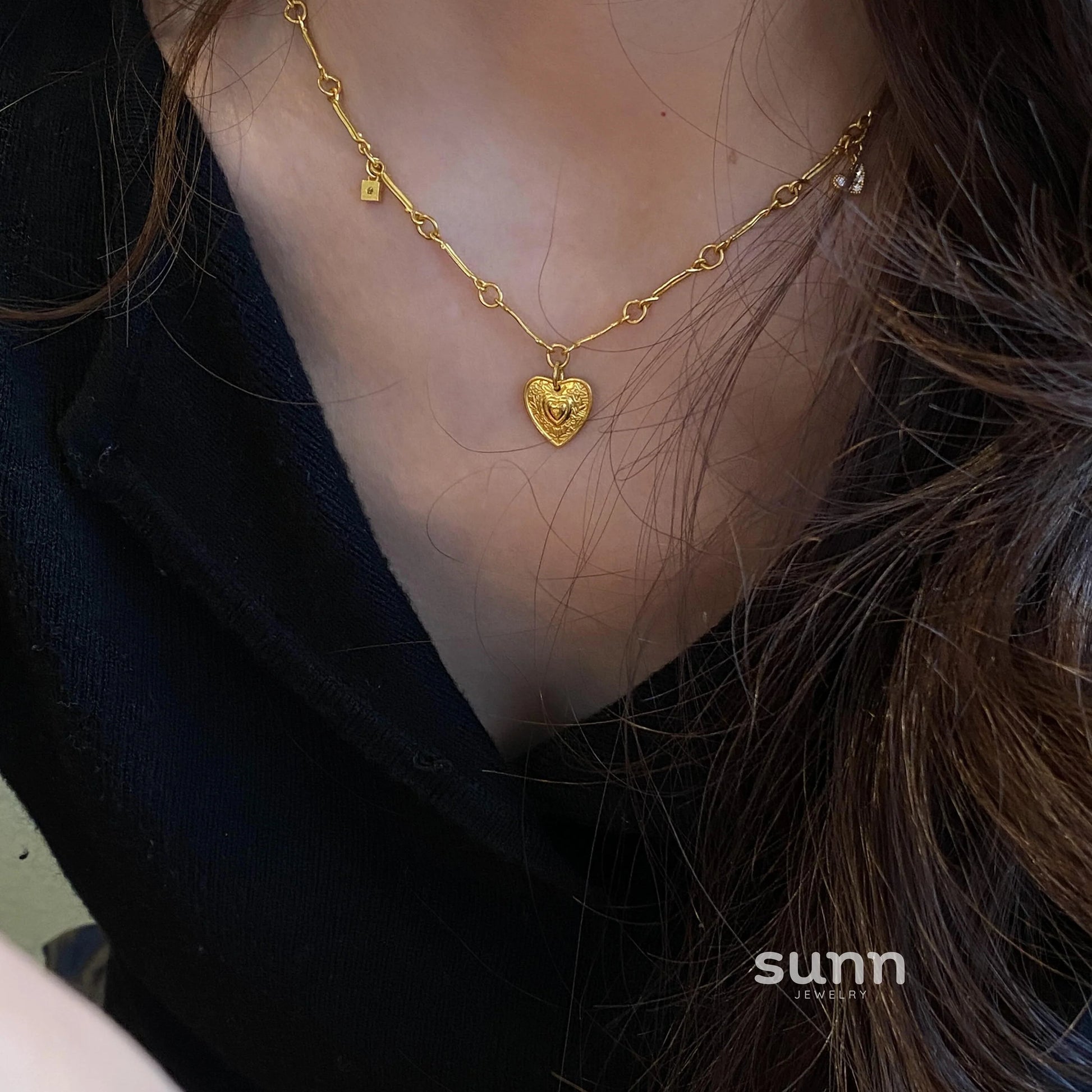 Brilynn Celestial Heart Necklace