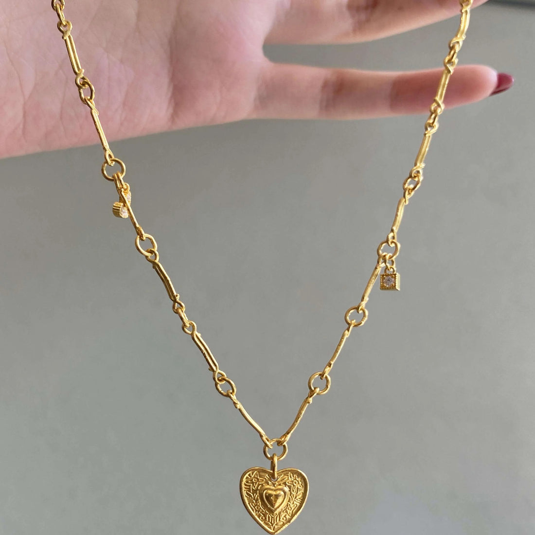 Brilynn Celestial Heart Necklace