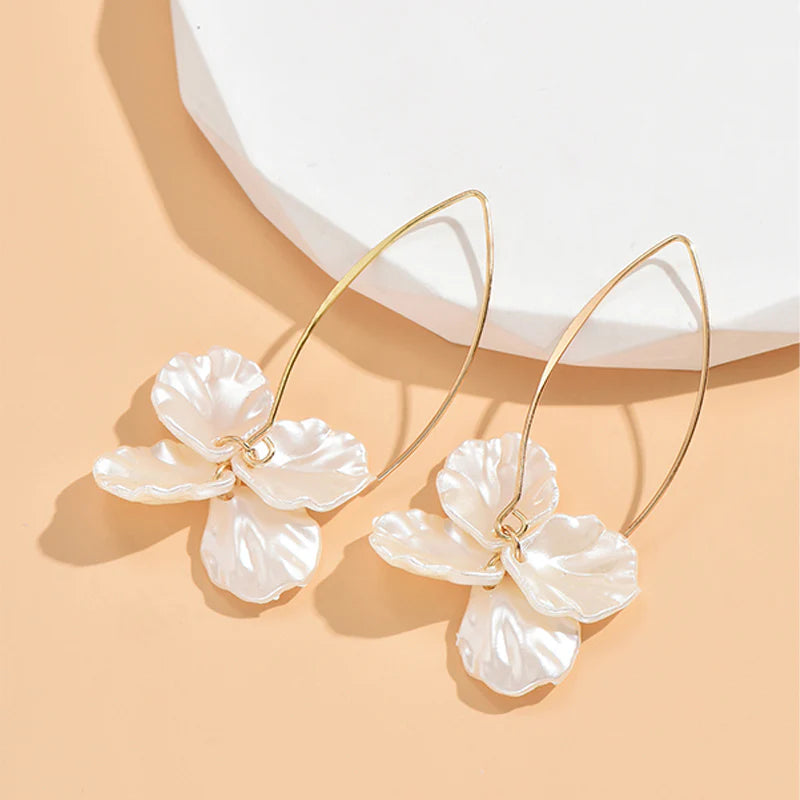 Brionna Petal Drop Earrings