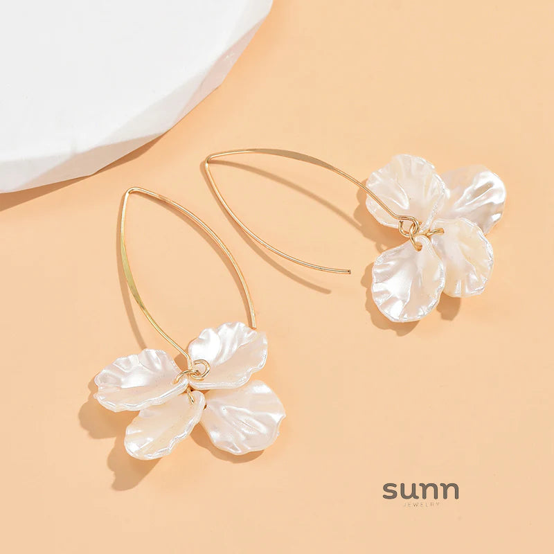 Brionna Petal Drop Earrings