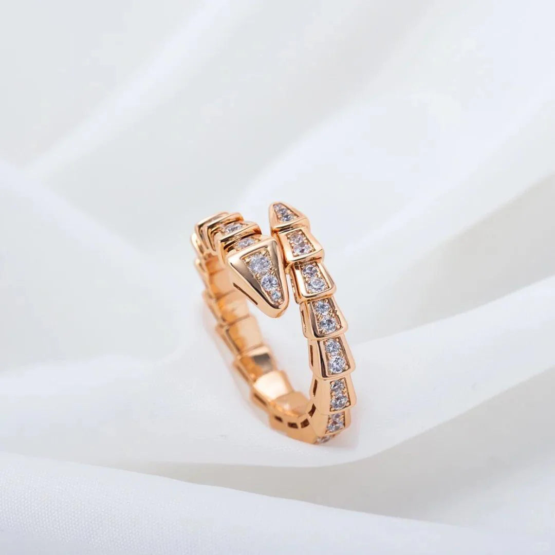 Brionna Serpent Embrace Ring