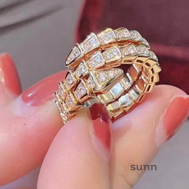 Brionna Serpent Embrace Ring