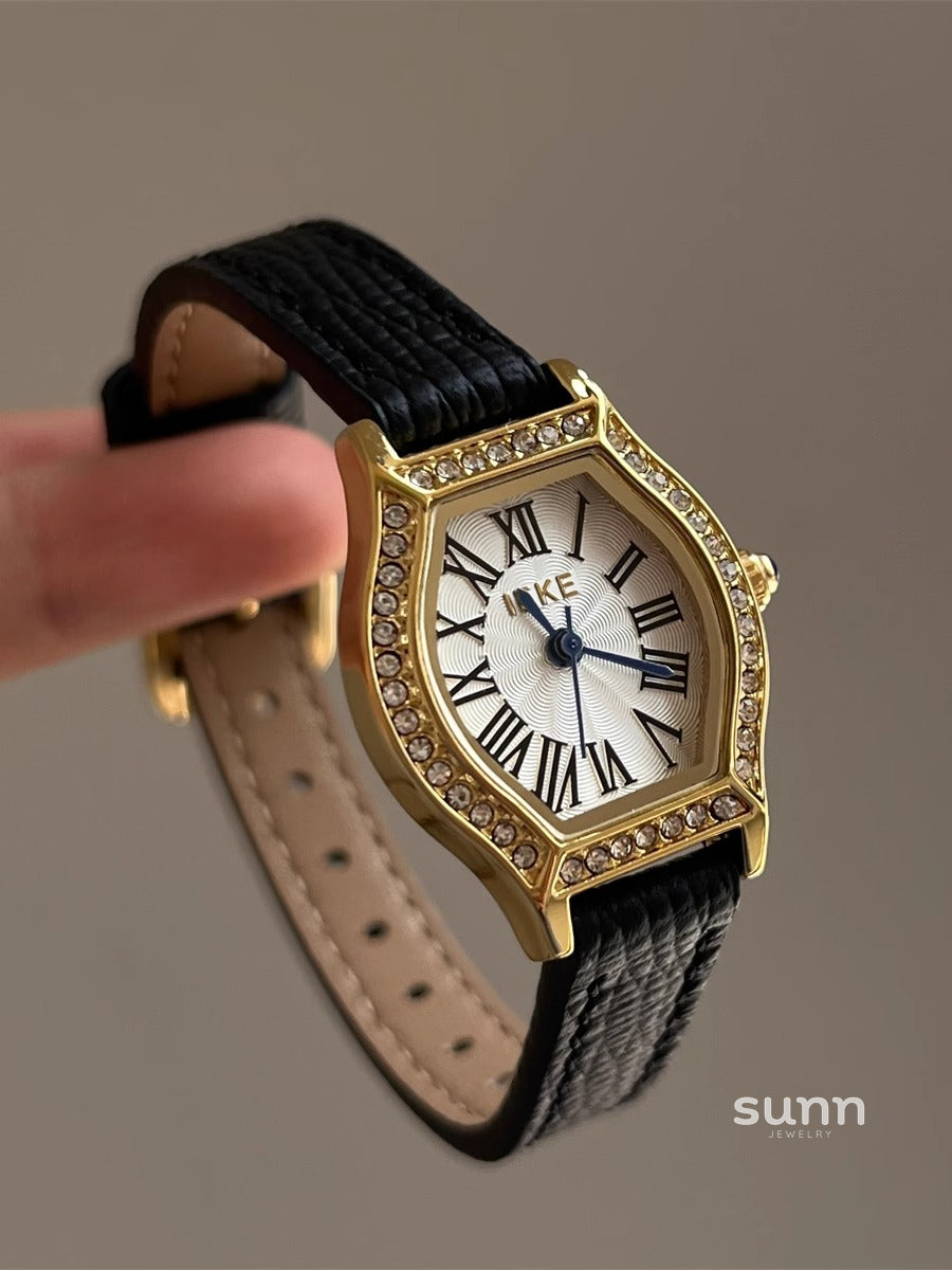 Bristol Embellished Barrel Watch [IBSR8WZZ]