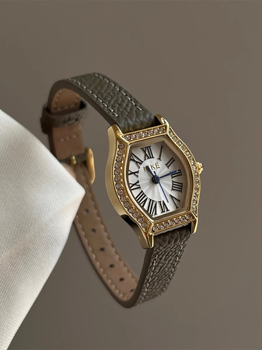 Bristol Embellished Barrel Watch [IBSR8WZZ]