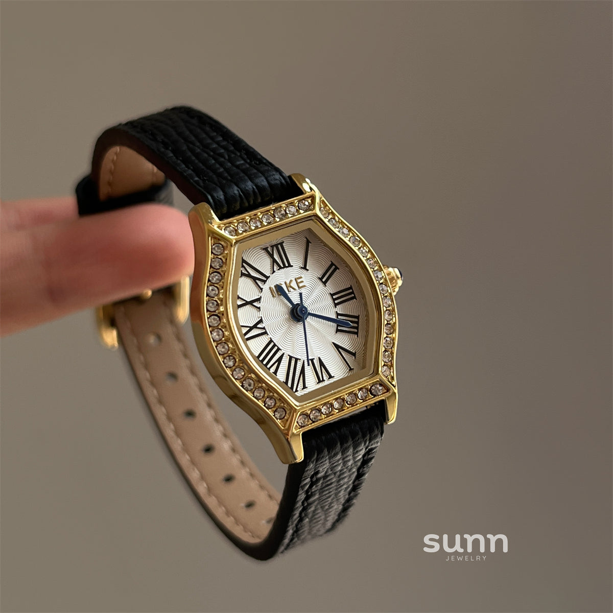 Bristol Embellished Barrel Watch [CZW8M110]