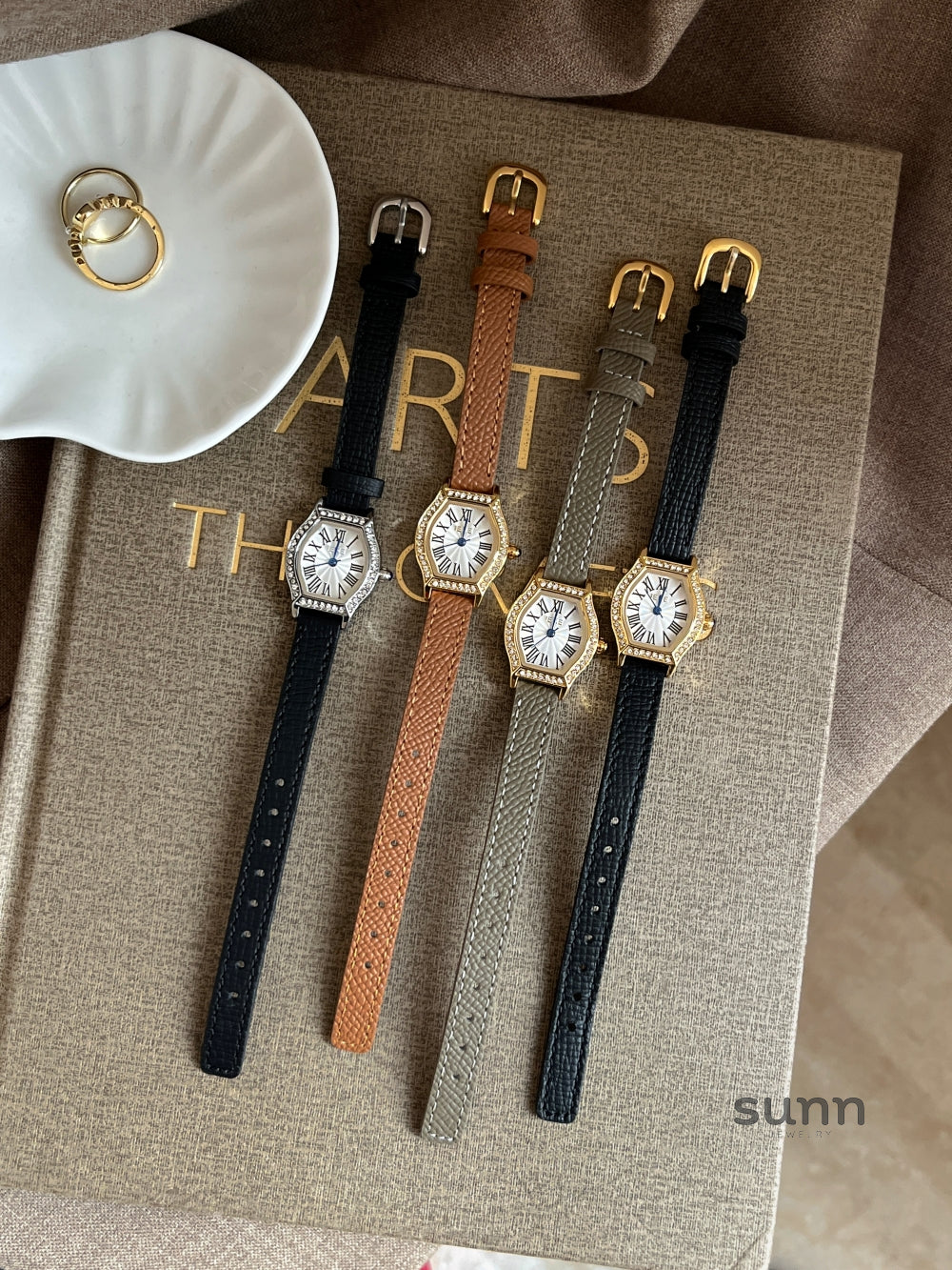 Bristol Embellished Barrel Watch [G97P380D]