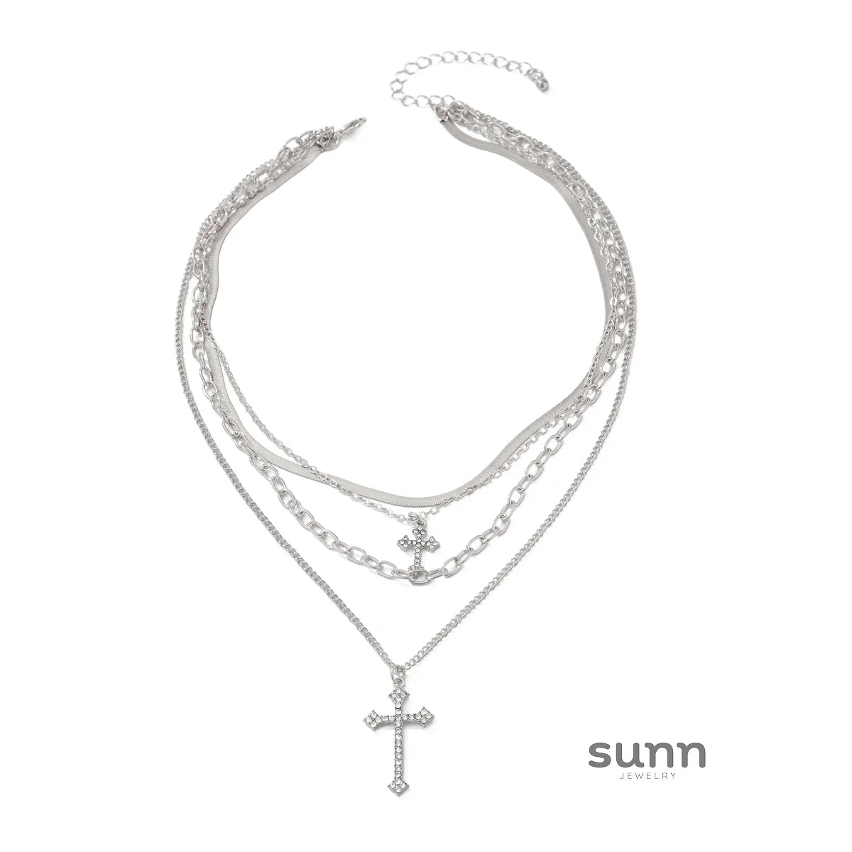 Britney Layered Charm Necklace
