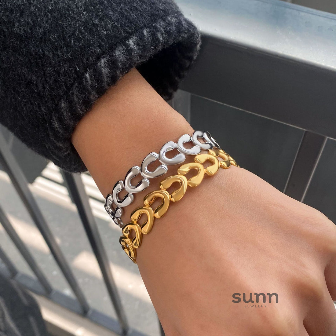 Brittney Delicate Stacked Bracelets [PXWJX19H]