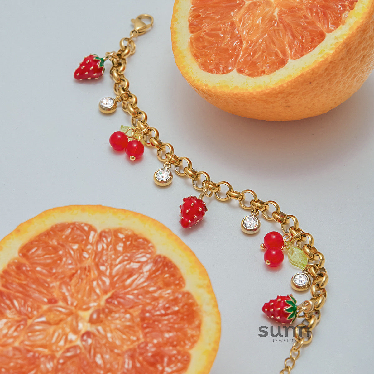 Brook Layered Charm Bracelets [MZW0SYRC]