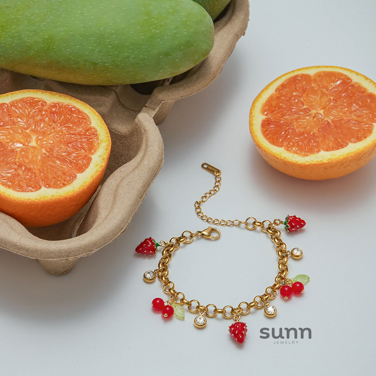 Brook Layered Charm Bracelets [UVMMSLEN]