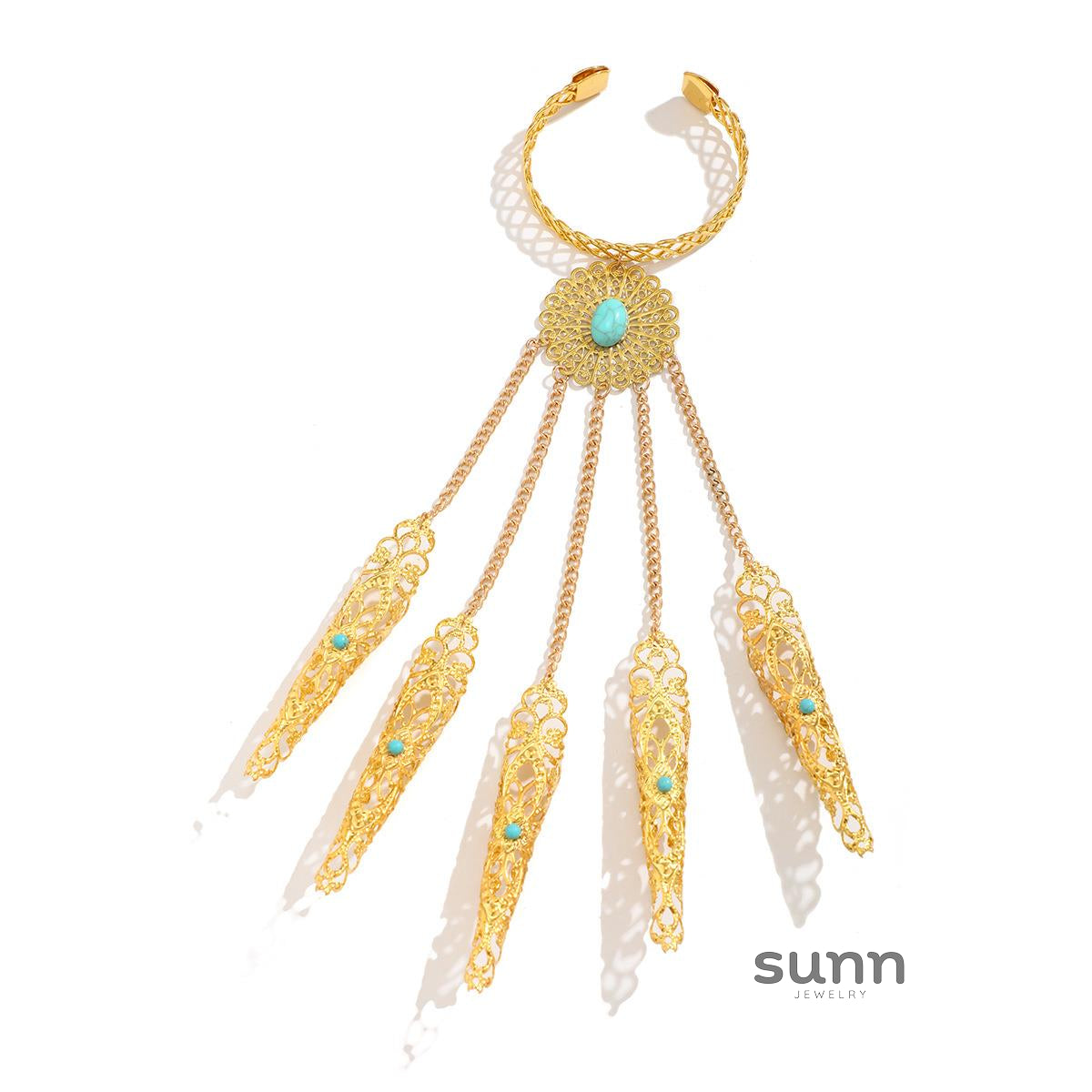 Bruchy Gothic Nail Hand Jewelry [KKR35TE8]