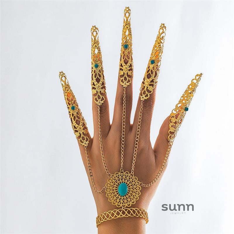 Bruchy Gothic Nail Hand Jewelry [KVP3T4X4]