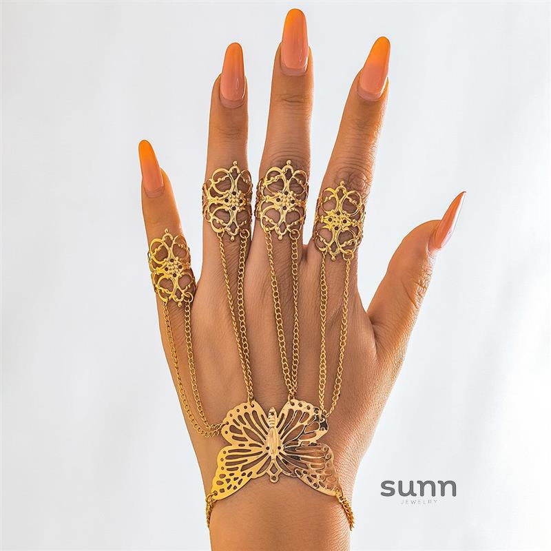 Bruchy Gothic Nail Hand Jewelry [AAKLZRCR]