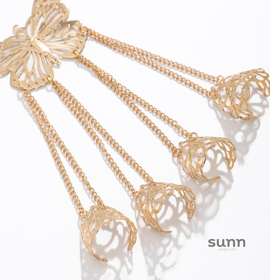 Bruchy Gothic Nail Hand Jewelry [J1956UTM]