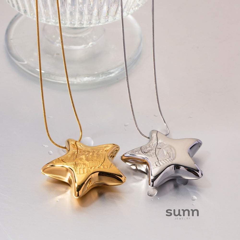 Bryce Dainty Star Necklace [H00JQ461]