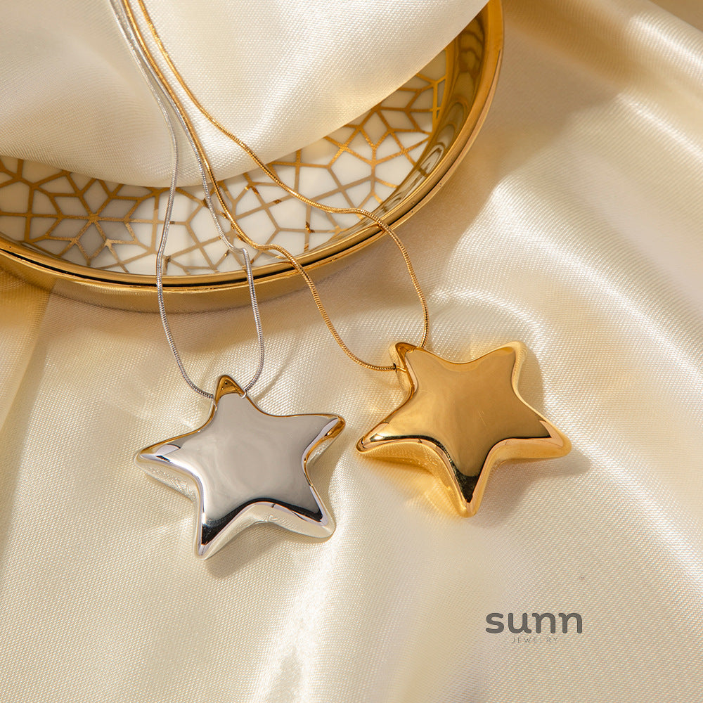 Bryce Dainty Star Necklace [1KOK0OUR]