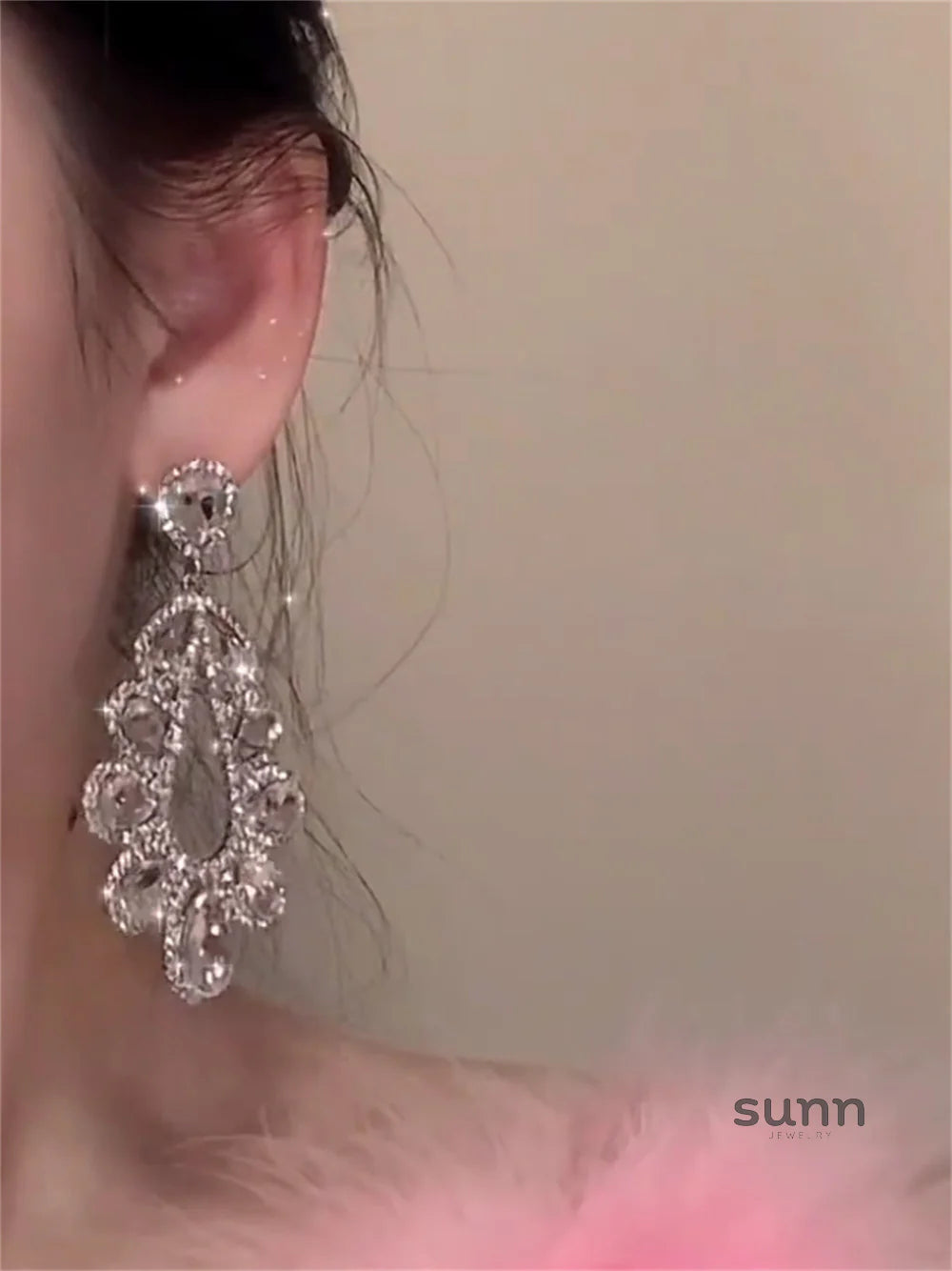 Brylei Dazzling Drop Earrings