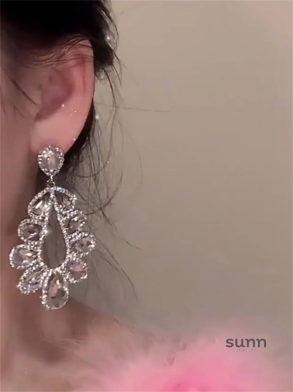 Brylei Dazzling Drop Earrings