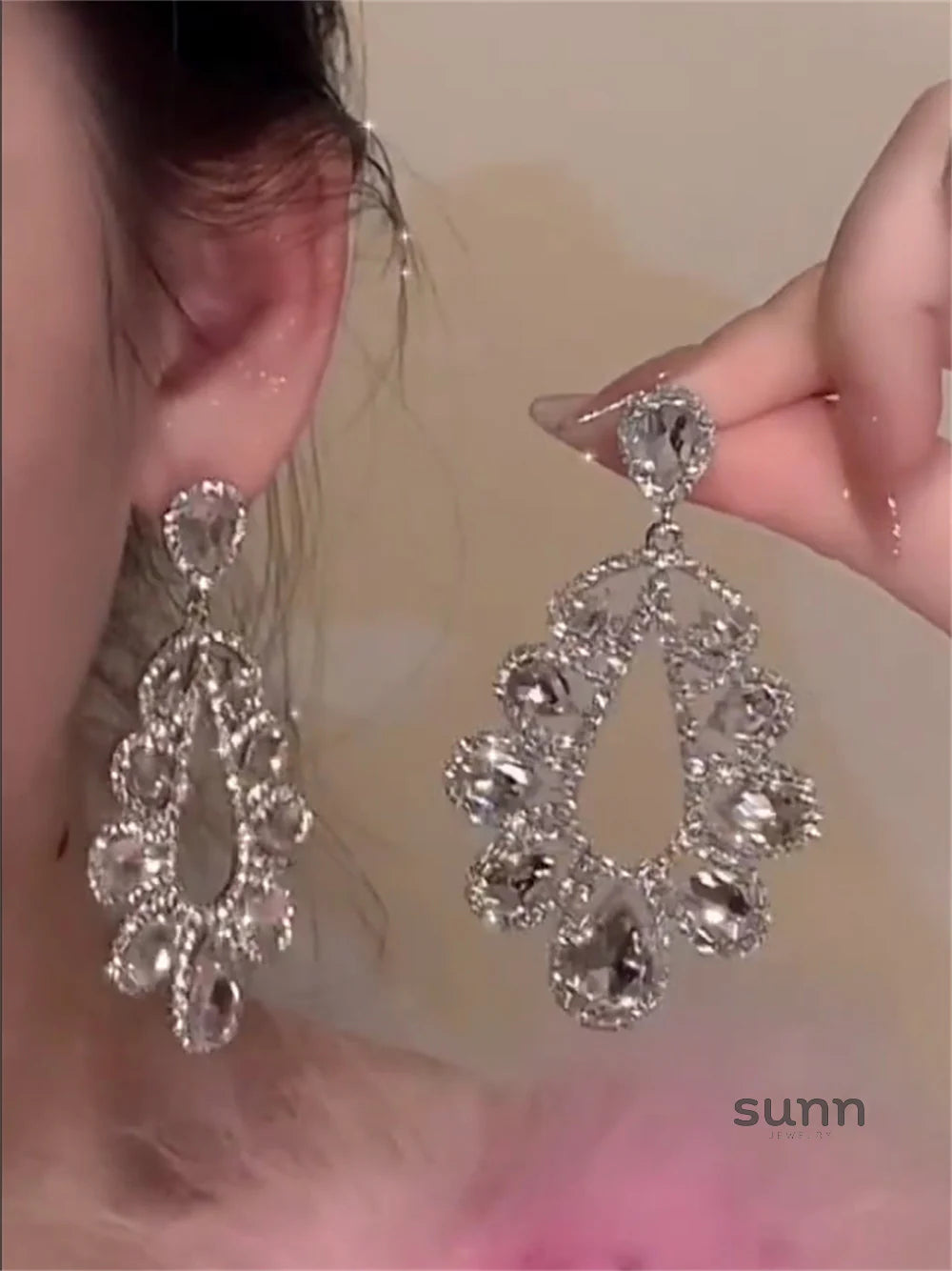 Brylei Dazzling Drop Earrings