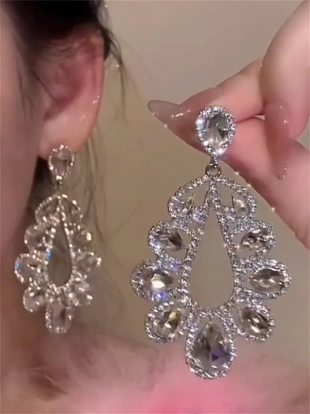 Brylei Dazzling Drop Earrings