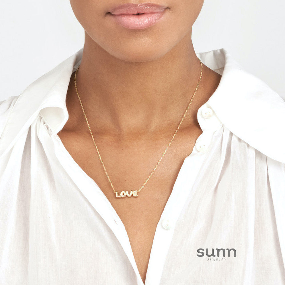 Bryleigh Bubble Love Necklace [E2C63T83]