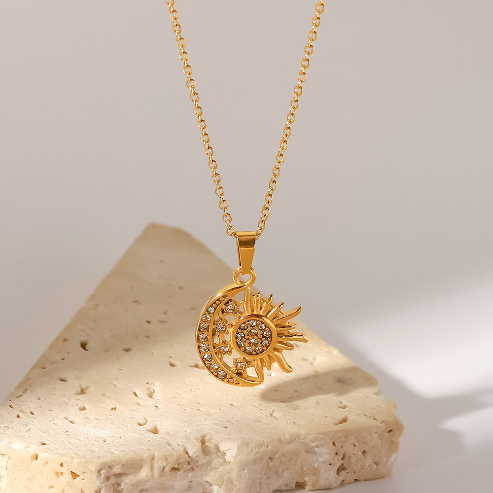 Bryleigh Celestial Layered Necklace [HQLWRED5]