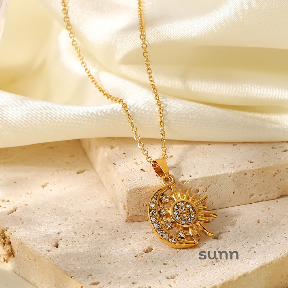 Bryleigh Celestial Layered Necklace [WWCPE4RC]